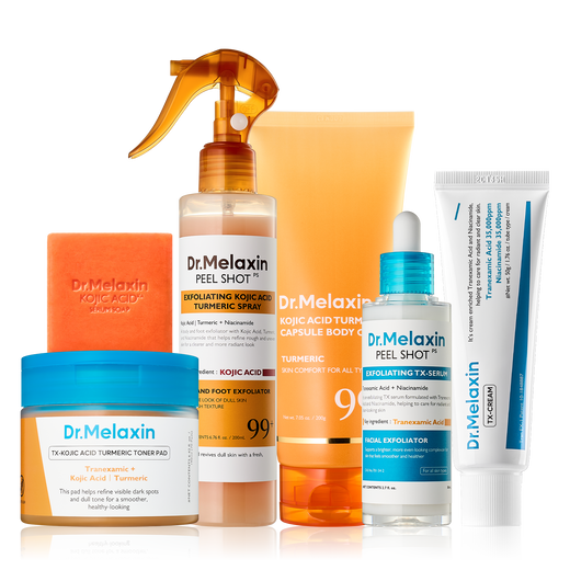 Set definitivo para eliminar manchas oscuras del cuerpo y rostro